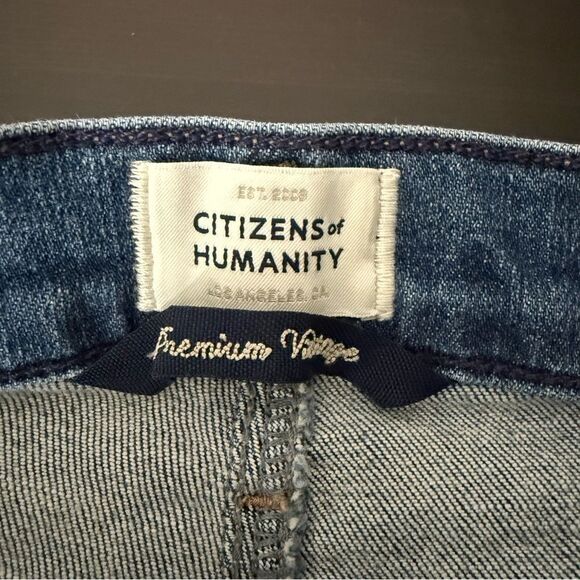 Citizens of Humanity Joline Jeans 26 Blue High Rise Crop Premium Vintage Denim - Picture 9 of 15